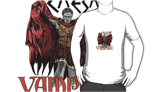 caesar vampire tee