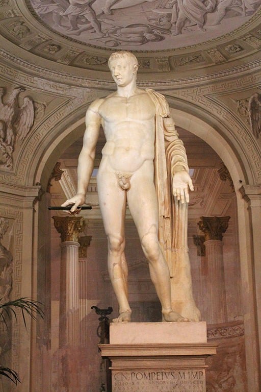 "Pompey" Statue at Villa Arconati.