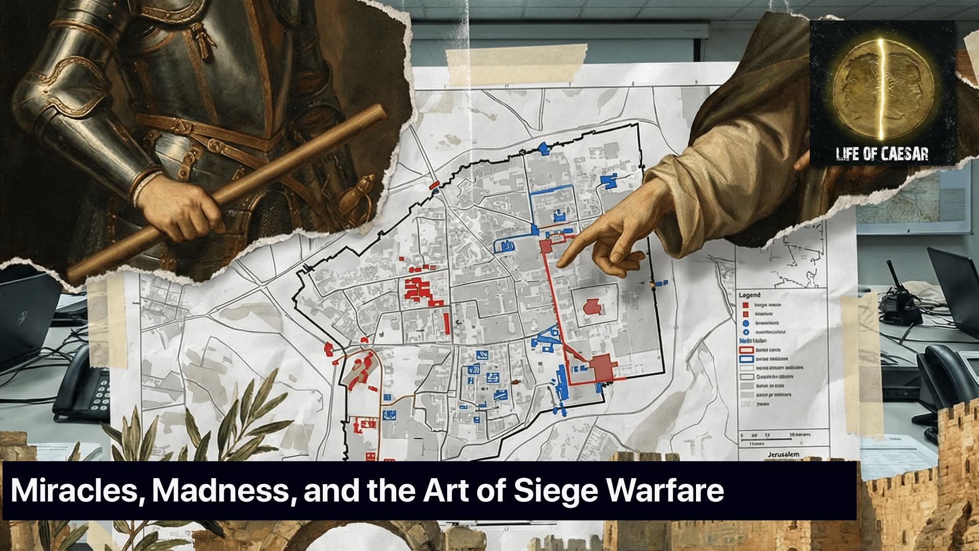Vespasian #10 - Miracles, Madness, and the Art of Siege Warfare