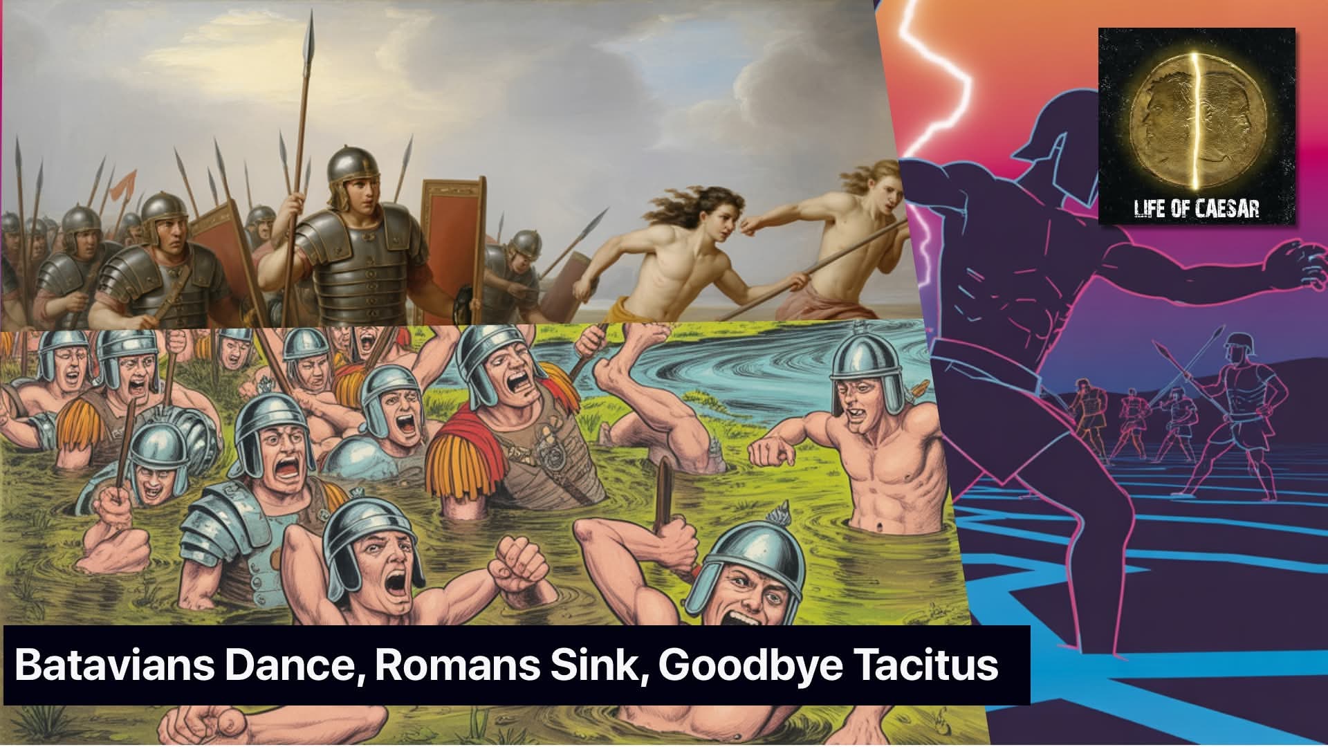 Vespasian #8 - Batavians Dance, Romans Sink, Goodbye Tacitus