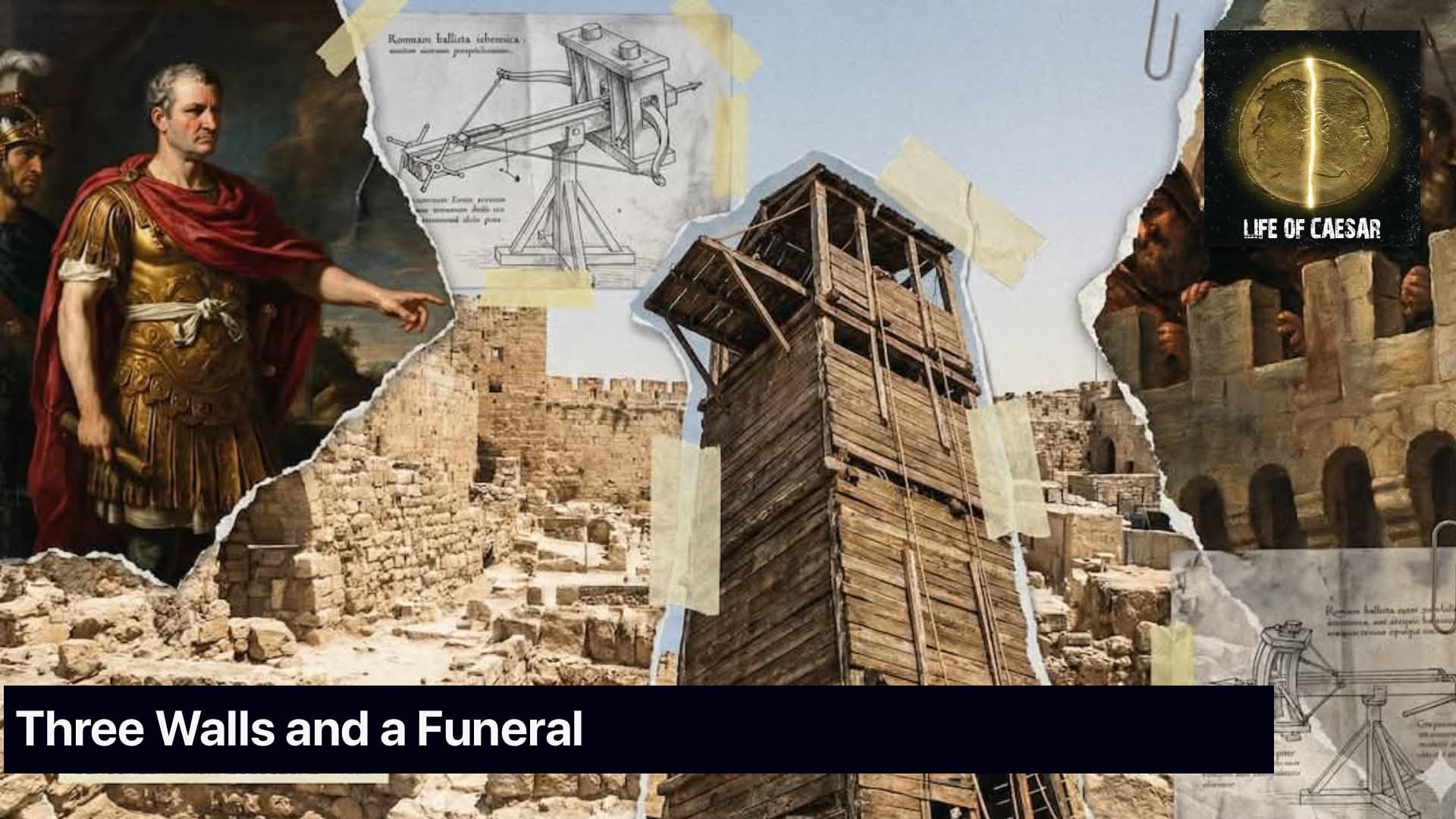 Vespasian #12 - Three Walls and a Funeral