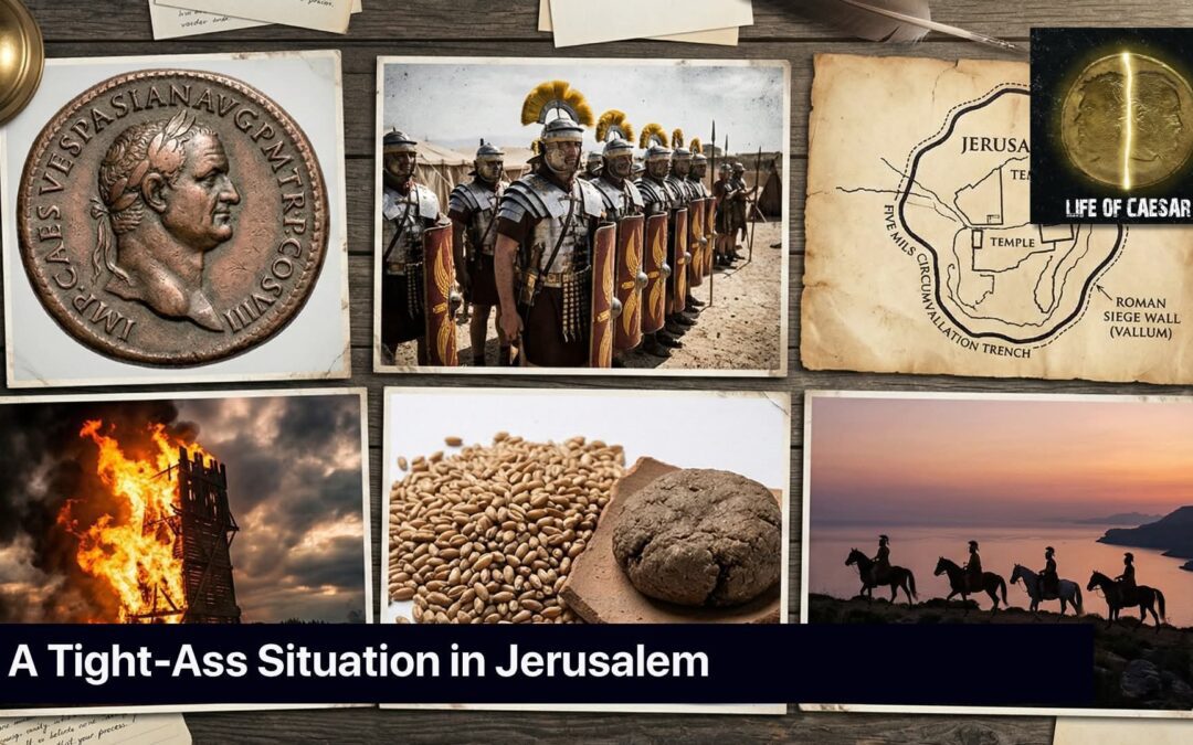 Vespasian #14 – A Tight-Ass Situation in Jerusalem