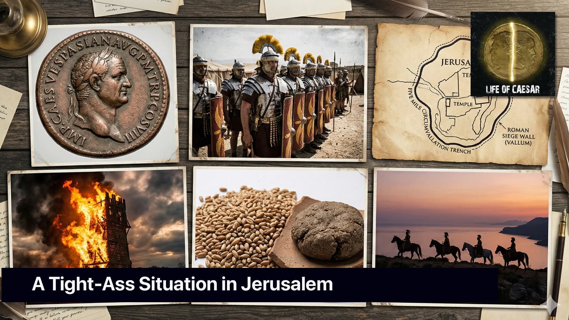 Vespasian #14 - A Tight-Ass Situation in Jerusalem