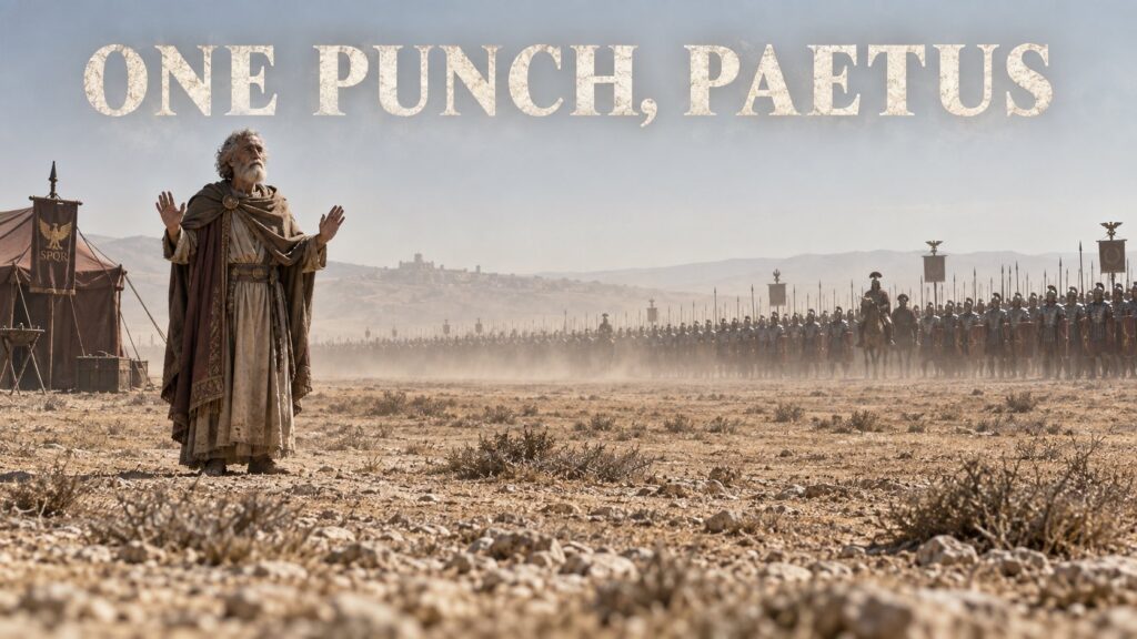 One Punch, Paetus – Vespasian #27